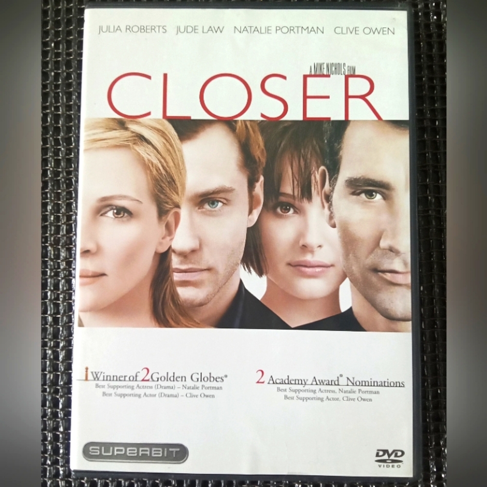 Closer DVD Movie